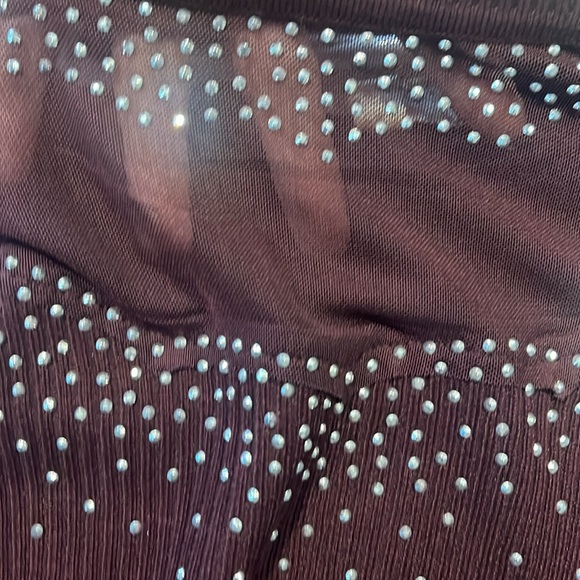 Women’s mock neck embellished sweater - Picture 7 of 7